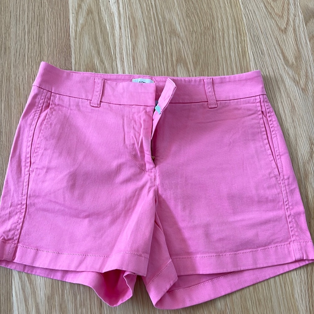 J. crew pink shorts size:0